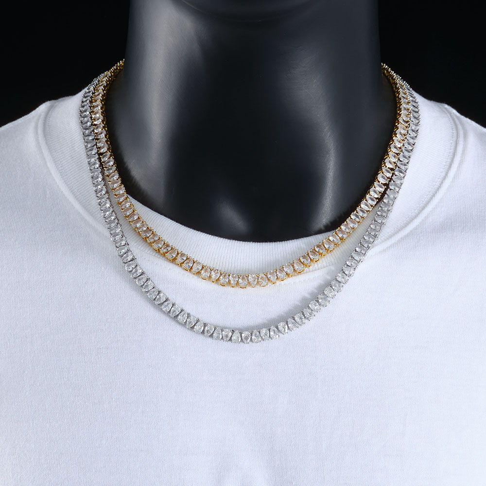 Tennis Bracelet Cubic - ESKEEM New Style Silver Plated Diamond
