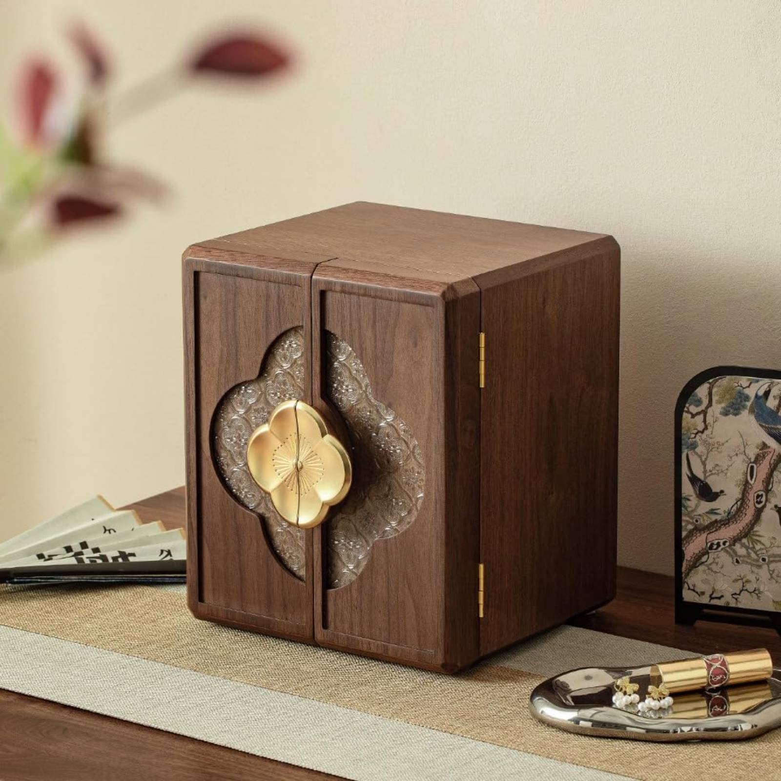 Wooden Jewelry Box New Chinese - Jewelry & Watches Sp Zo O 评论和价格