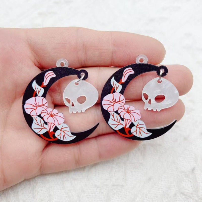 10pcs Halloween Acrylic Ghost  - Jewelry & Watches Sp Zo O 评论和价格