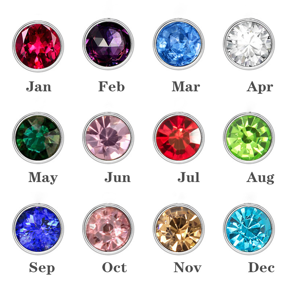 Custom Birthstone Eternal Ring - Birthstone Ring Set 评论和价格