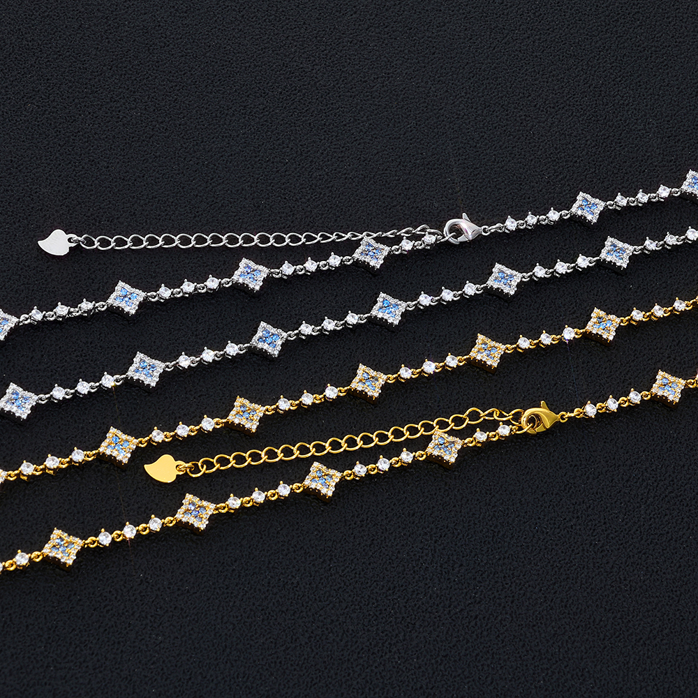 HHIOK Copper Zircon Tennis Bra - Tennis Bracelet Cubic 评论和价格