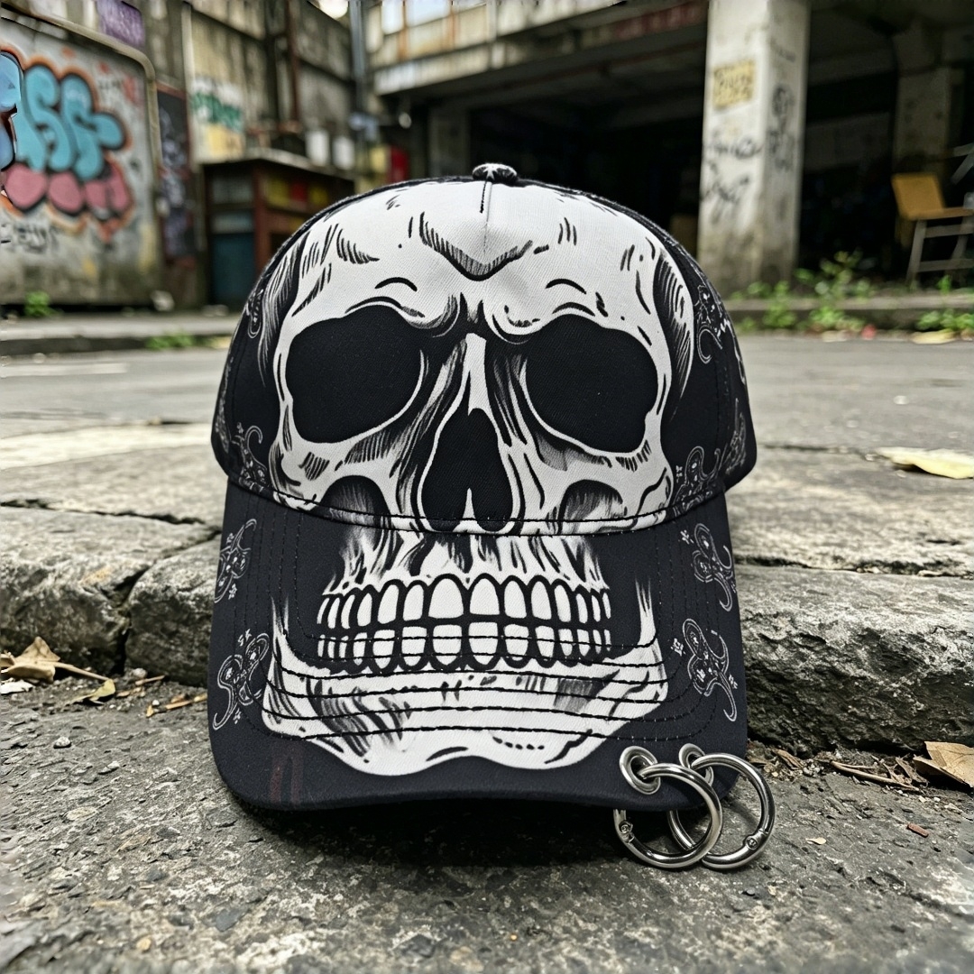 Unisex Day of the Dead Sugar S - Gothic Skull Ring 评论和价格