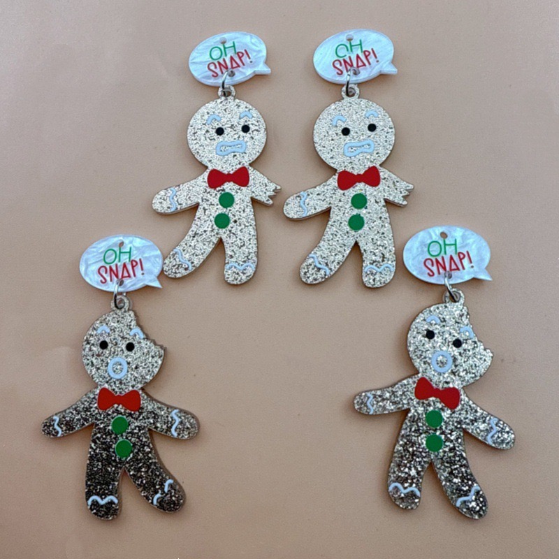 10pcs Cute Christmas Gingerbre - Jewelry & Watches Sp Zo O 评论和价格