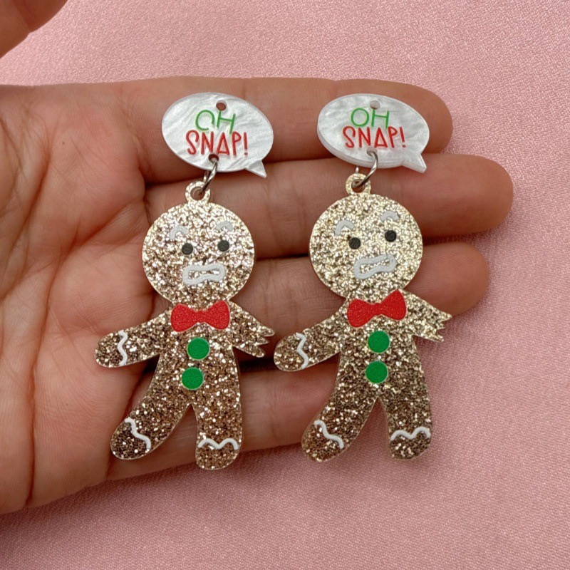 10pcs Cute Christmas Gingerbre - Jewelry & Watches Sp Zo O 评论和价格