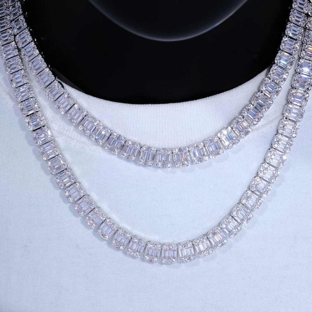 Custom 8mm Iced Square Tennis  - Tennis Bracelet Cubic 评论和价格