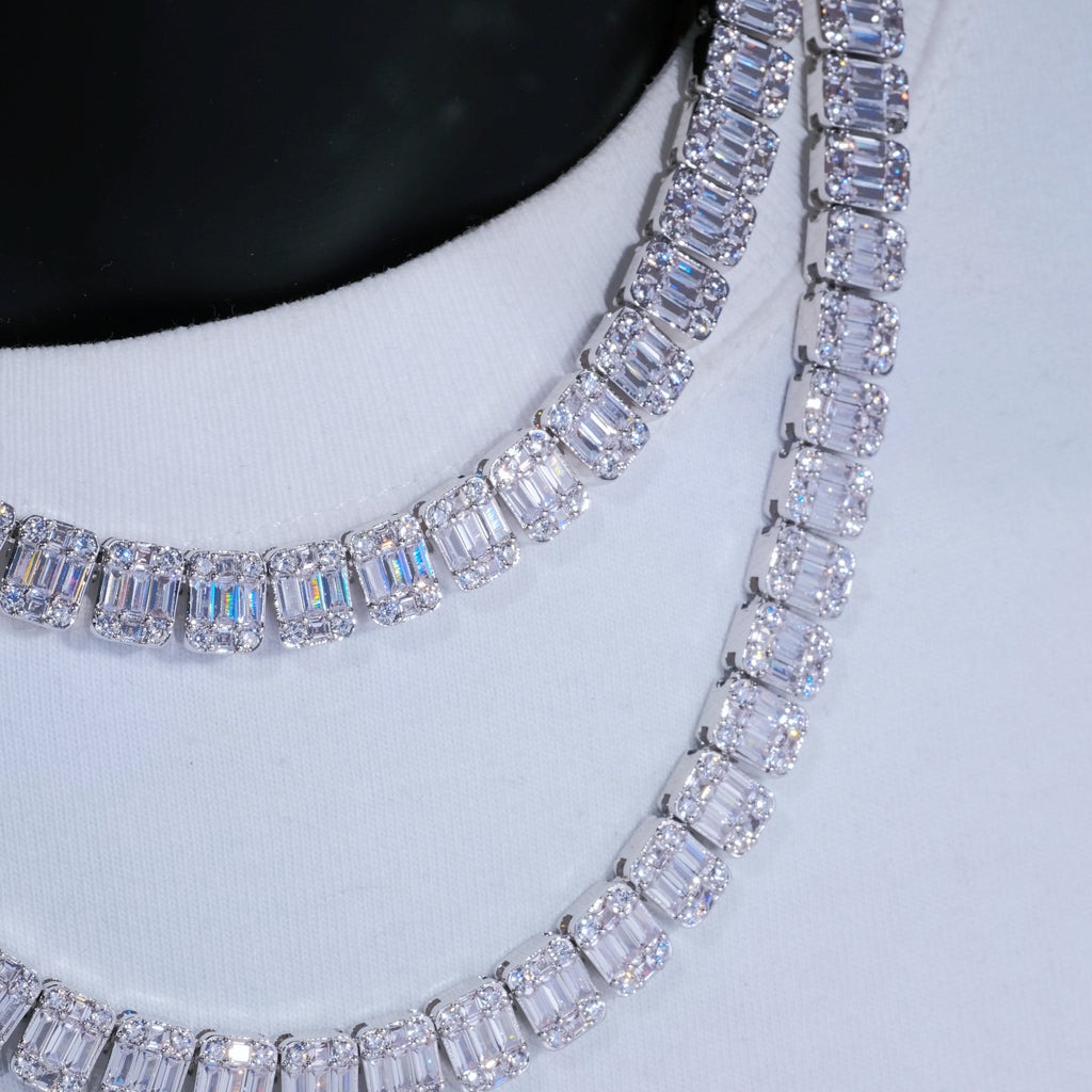 Custom 8mm Iced Square Tennis  - Tennis Bracelet Cubic 评论和价格