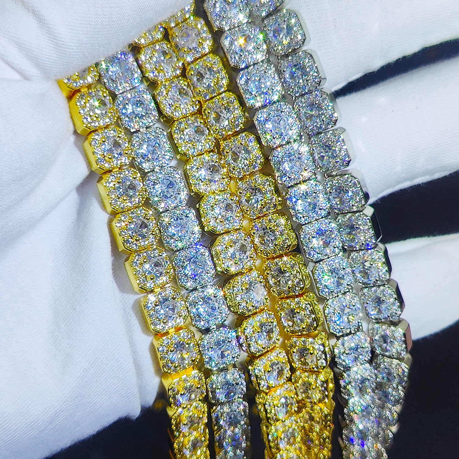 HHIOK Clustered Diamond Tennis - Tennis Bracelet Cubic 评论和价格