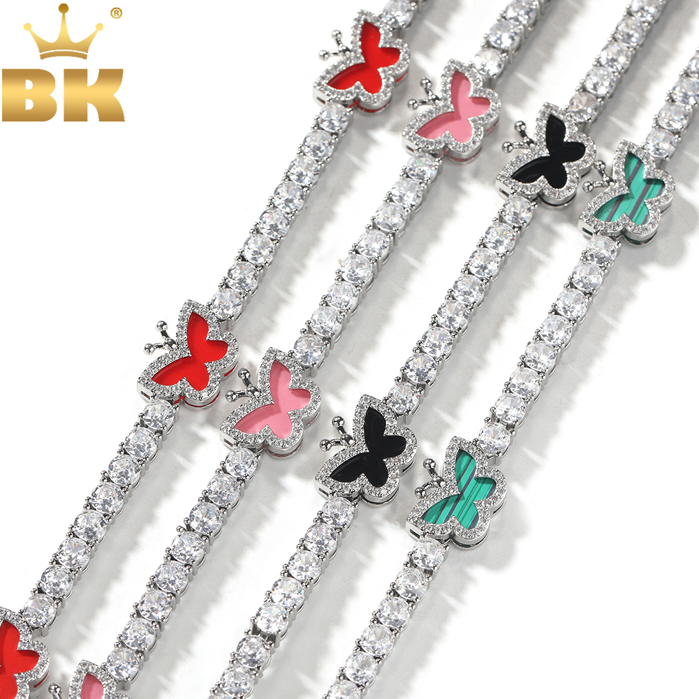 THE BLING KING 4mm Black Clove - Tennis Bracelet Cubic 评论和价格