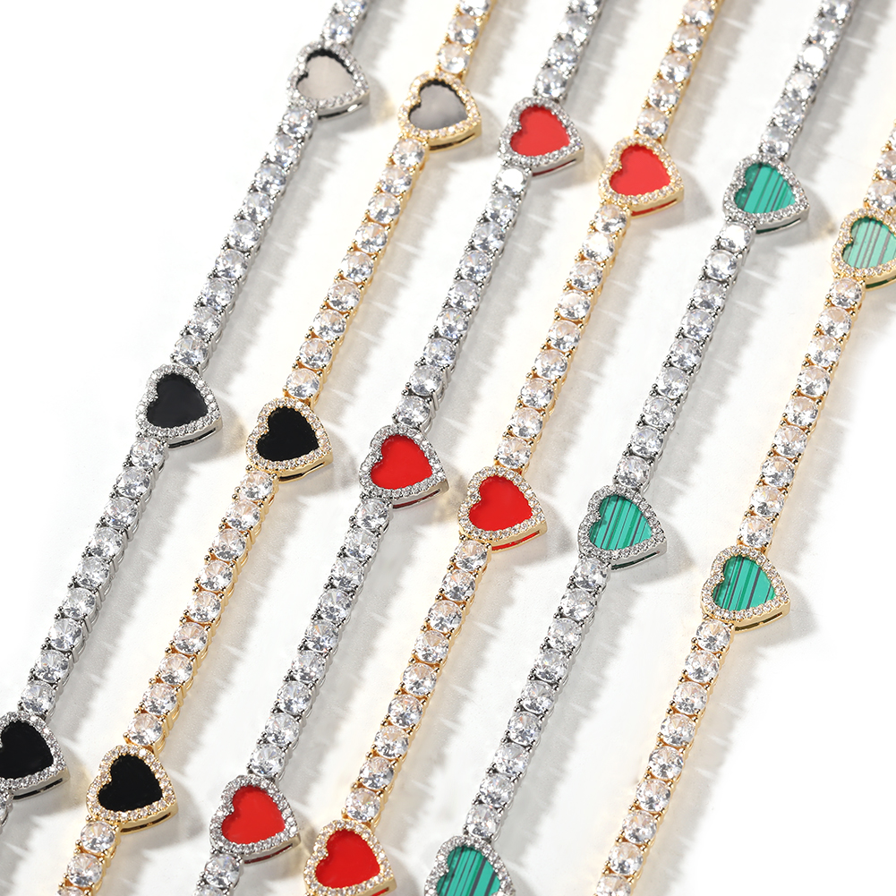 THE BLING KING 4mm Black Clove - Tennis Bracelet Cubic 评论和价格