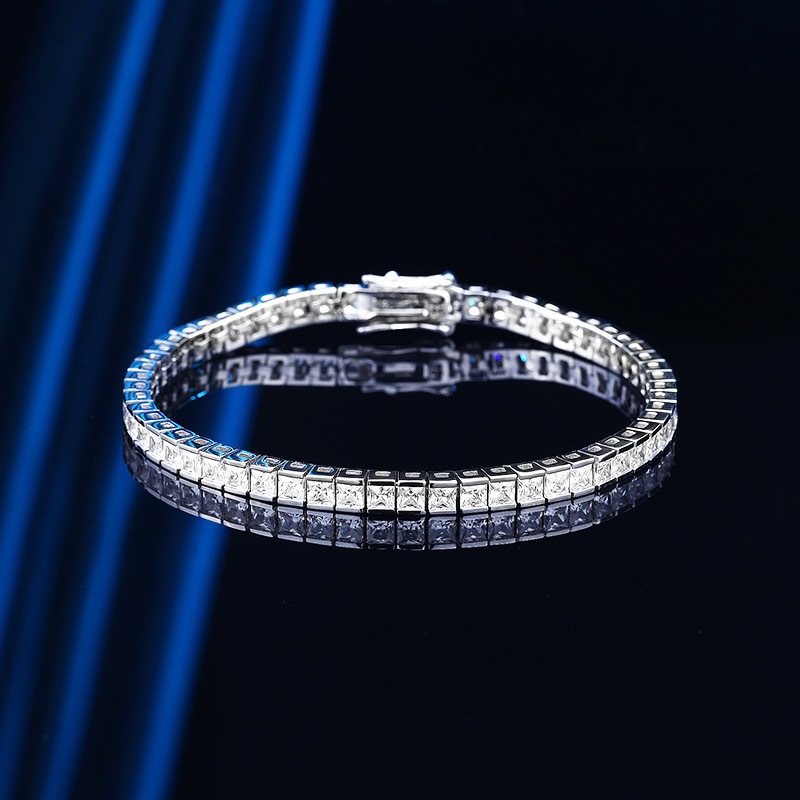 Brand Fashion Tennis bracelet  - Tennis Bracelet Cubic 评论和价格