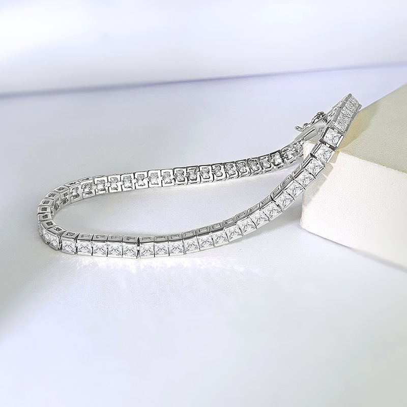 Brand Fashion Tennis bracelet  - Tennis Bracelet Cubic 评论和价格