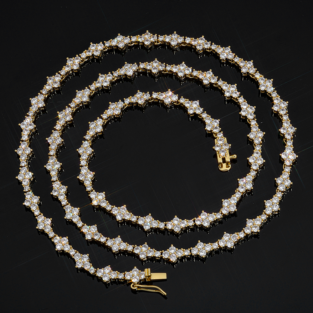 ESKEEM Iced Out Diamond Tennis - Tennis Bracelet Cubic 评论和价格