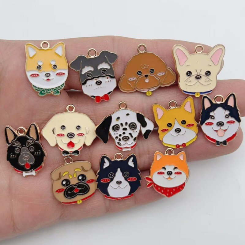 12pcs cartoon pet spotted dog  - Jewelry & Watches Sp Zo O 评论和价格