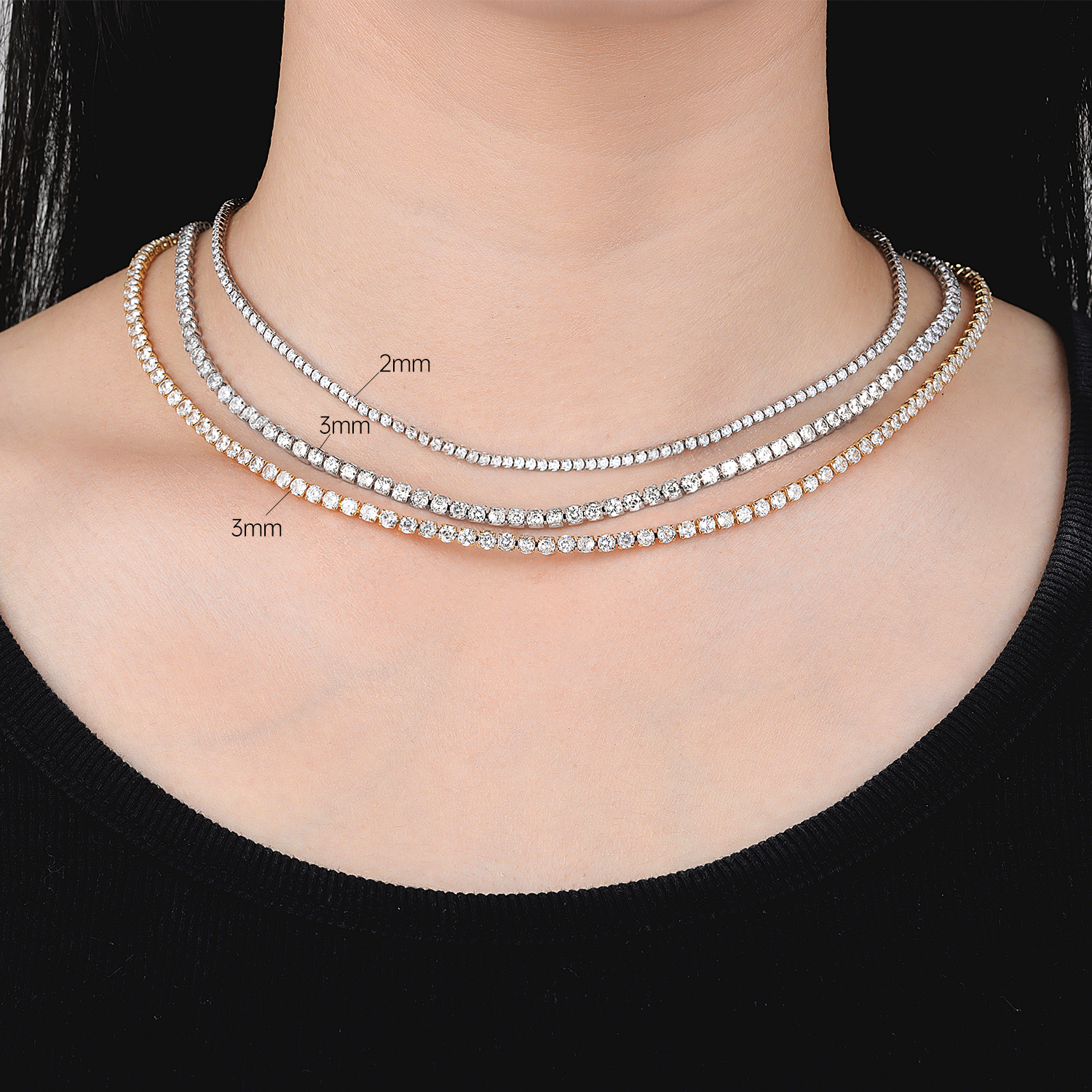 Orstarry S925 Sterling Silver  - Tennis Bracelet Cubic 评论和价格