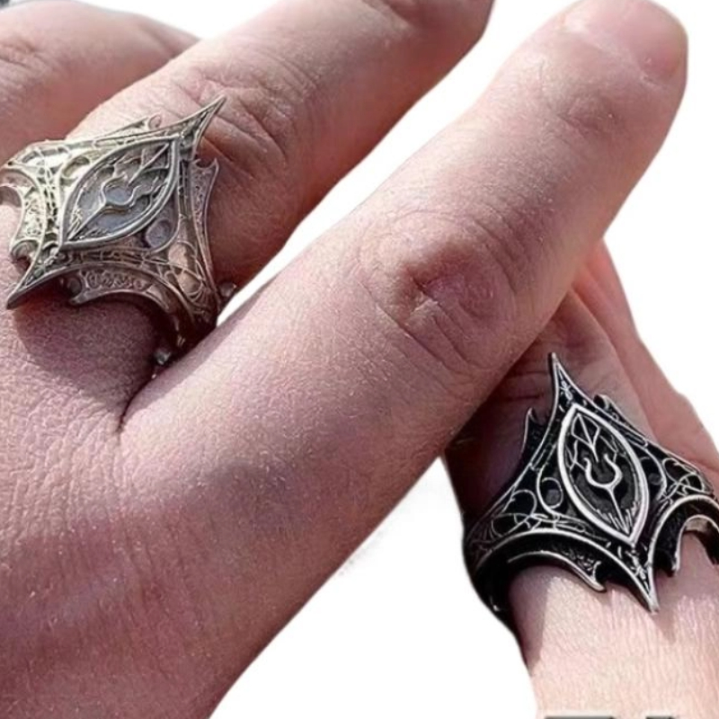 Personalized Vintage Irregular - Gothic Skull Ring 评论和价格